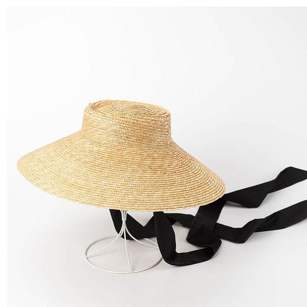 wide brim hats concave big bandage natural straw hat stage catwalk for women men caps summer beach sun bonnet enfant, Blue;gray
wide brim hats concave big bandage natural straw hat stage catwalk for women men caps summer beach sun bonnet enfant, Blue;gray