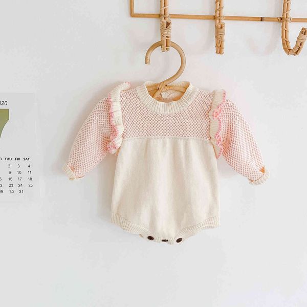 0-24m infant born baby girl knitted romper autumn winter warm clothes ruffles long sleeve jumpsuit princess 210515, Blue
0-24m infant born baby girl knitted romper autumn winter warm clothes ruffles long sleeve jumpsuit princess 210515, Blue