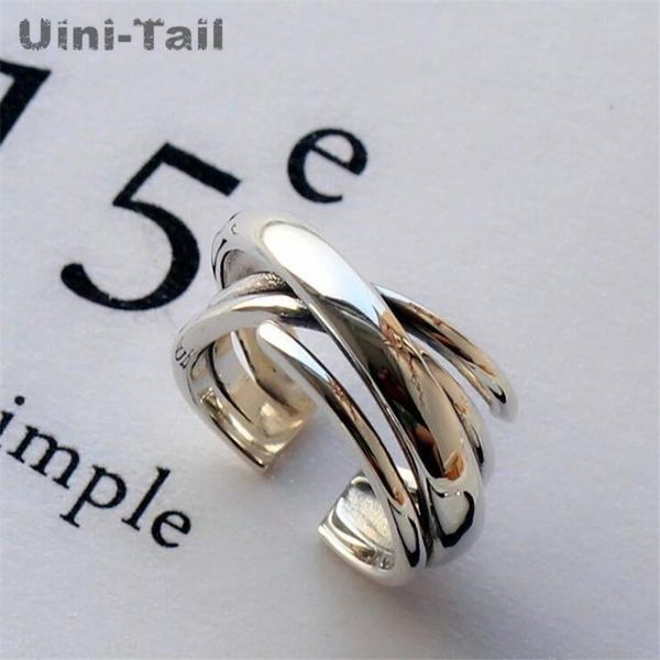 cluster rings uini-tail 925 sterling silver fashion hipster multi-layer winding open ring simple temperament smooth ed289, Golden;silver
cluster rings uini-tail 925 sterling silver fashion hipster multi-layer winding open ring simple temperament smooth ed289, Golden;silver
