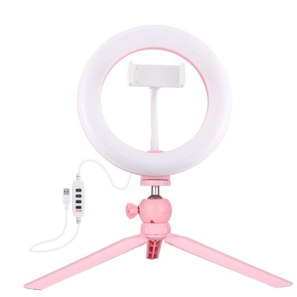 7.9 inch led selfie ring light lamp with desktripod curved pography video lights 3200k-5600k color temperature flash heads
7.9 inch led selfie ring light lamp with desktripod curved pography video lights 3200k-5600k color temperature flash heads