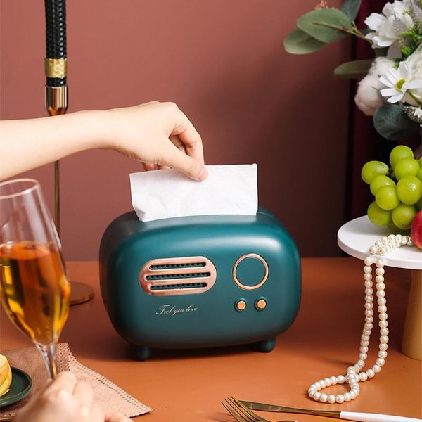 Tissue Box Radio Shape With Wide Mouth Napkin Paper Holder Creative Drawer Design Anti-slip Living Room Storage Boxes & Napkins
Tissue Box Radio Shape With Wide Mouth Napkin Paper Holder Creative Drawer Design Anti-slip Living Room Storage Boxes & Napkins