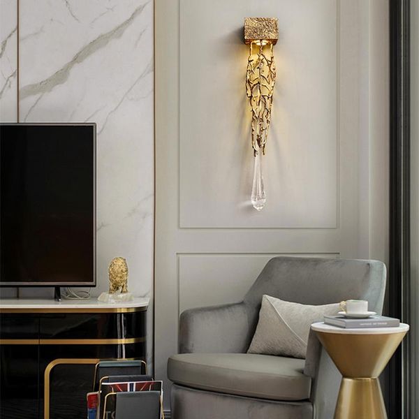 wall lamps modern indoor lighting for living room bedroom bedside home decoration sconce lamp light crystal golden
wall lamps modern indoor lighting for living room bedroom bedside home decoration sconce lamp light crystal golden
