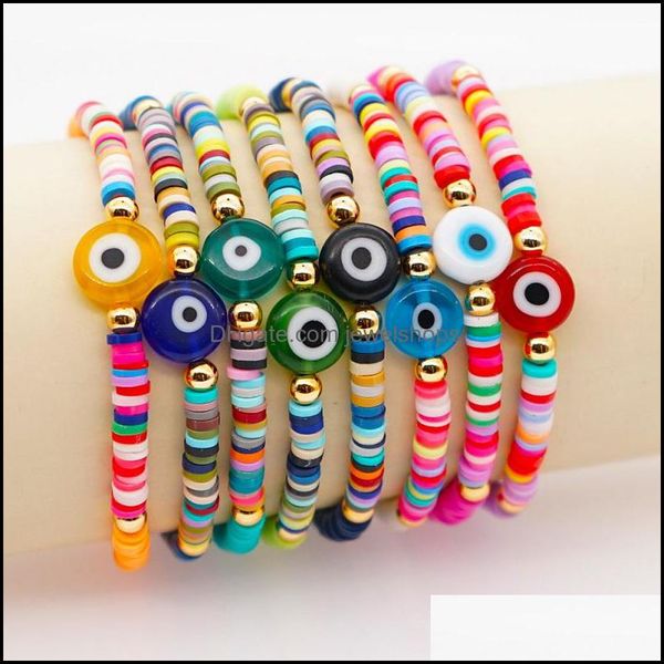 charm bracelets jewelry turkish evil eye bracelet femme greek eyes for women vintage beaded bangle polymer clay heishi disc beads pseras boh, Golden;silver
charm bracelets jewelry turkish evil eye bracelet femme greek eyes for women vintage beaded bangle polymer clay heishi disc beads pseras boh, Golden;silver
