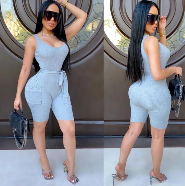 sports fitness jumpsuit shorts fashion european and american knitted vest 2021 women's jumpsuits & rompers, Black;white
sports fitness jumpsuit shorts fashion european and american knitted vest 2021 women's jumpsuits & rompers, Black;white