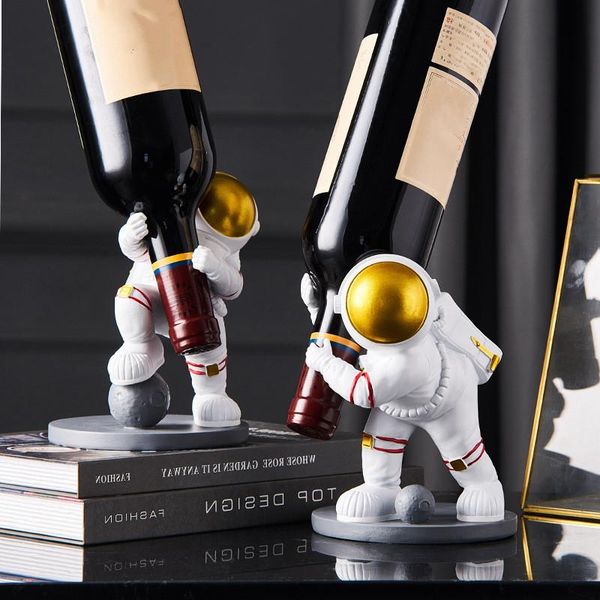 drinking straws modern astronaut red wine rack ornament creative home cabinet light luxury decoration crafts
drinking straws modern astronaut red wine rack ornament creative home cabinet light luxury decoration crafts