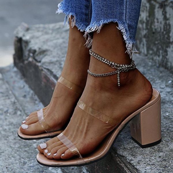 women's sandals women square heel slippers summer high heels slides ladies shoes yellow black c147
women's sandals women square heel slippers summer high heels slides ladies shoes yellow black c147