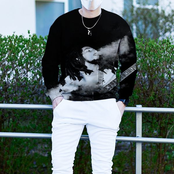 couple sweater autumn and winter personality printing smoke rock character stitching pattern casual punk goth round neck high-quality sweate, Black
couple sweater autumn and winter personality printing smoke rock character stitching pattern casual punk goth round neck high-quality sweate, Black