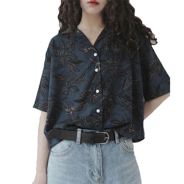 women's blouses & shirts blouse women retro printing chic loose shirt 2021 summer half sleeve f663, White
women's blouses & shirts blouse women retro printing chic loose shirt 2021 summer half sleeve f663, White