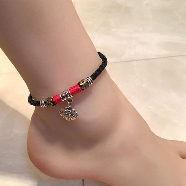 anklets lock fashion jewelry accessories rope leg bracelet feet adjustable length ankle bracelets, Red;blue
anklets lock fashion jewelry accessories rope leg bracelet feet adjustable length ankle bracelets, Red;blue