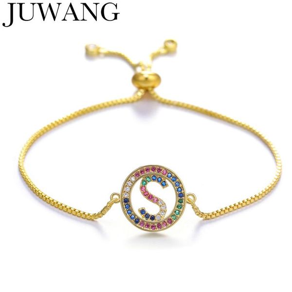 link, chain copper gold cubic zirconia 26 alphabet letter charm bracelet femme s initial for women jewelry adjustable bangles, Black
link, chain copper gold cubic zirconia 26 alphabet letter charm bracelet femme s initial for women jewelry adjustable bangles, Black