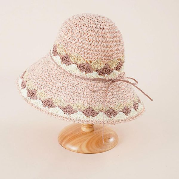 wide brim hats women uv protected hat fashion conciseness rollable drafting girls straw sun outdoor beach cap summer, Blue;gray
wide brim hats women uv protected hat fashion conciseness rollable drafting girls straw sun outdoor beach cap summer, Blue;gray