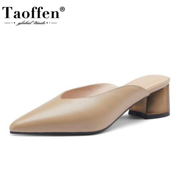 dress shoes taoffen real leather women high heel sandals fashion slipper summer woman casual daily lady party footwear size 34-39, Black
dress shoes taoffen real leather women high heel sandals fashion slipper summer woman casual daily lady party footwear size 34-39, Black