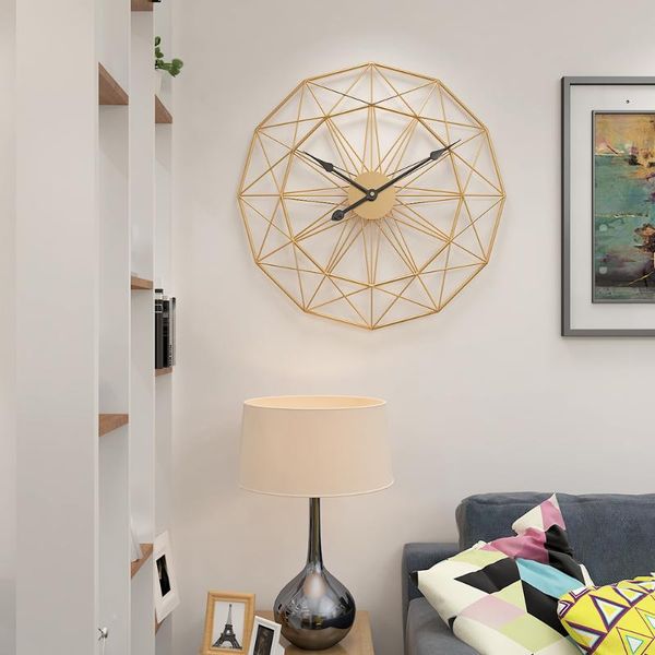 wall clocks creative silent clock modern design metal large luxury living room orologio parete home decoration
wall clocks creative silent clock modern design metal large luxury living room orologio parete home decoration