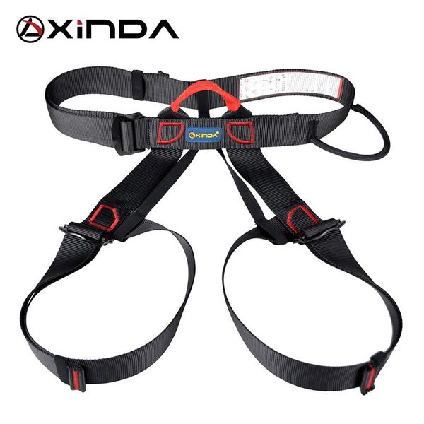 xinda professional outdoor sports safety belt rock mountain climbing harness waist support half body aerial survival cords, slings and webbi
xinda professional outdoor sports safety belt rock mountain climbing harness waist support half body aerial survival cords, slings and webbi