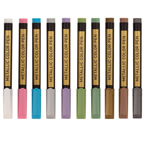 pen neutral 8151 water based metal marker diy album marking black cardboard marking 10 color set
pen neutral 8151 water based metal marker diy album marking black cardboard marking 10 color set