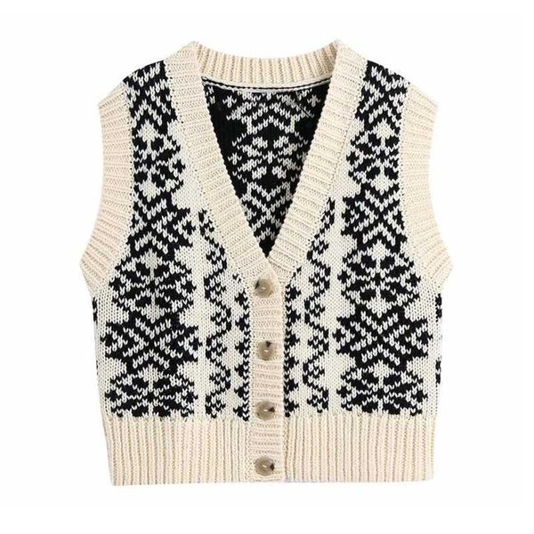 women's sweaters 90's vintage geometric flower knitted sweater vest preppy style korean clothing v neck sleeveless cardi pxas, White;black
women's sweaters 90's vintage geometric flower knitted sweater vest preppy style korean clothing v neck sleeveless cardi pxas, White;black