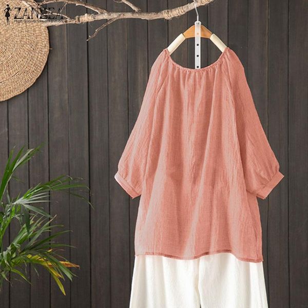 women's blouses & shirts female 3/4 sleeve vintage o neck solid shirt women casual blouse 2022 retro baggy summer loose blusas, White
women's blouses & shirts female 3/4 sleeve vintage o neck solid shirt women casual blouse 2022 retro baggy summer loose blusas, White