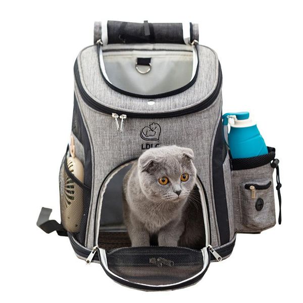 

cat carriers,crates & houses carrying supplies space pet going out bag portable backpack breathable outdoor