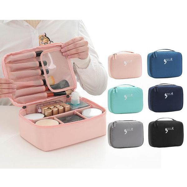 travel makeup bag women cosmetic brush organizer portable toiletry bags storage pouch & cases
travel makeup bag women cosmetic brush organizer portable toiletry bags storage pouch & cases