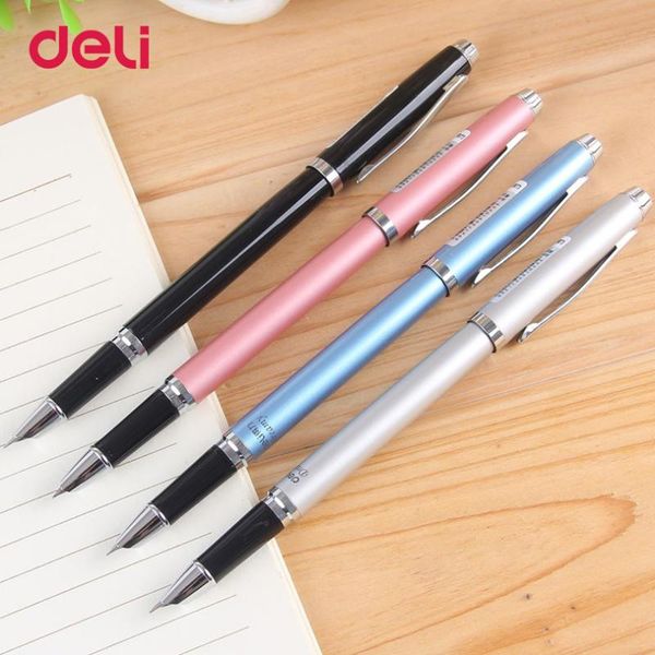 fountain pens deli school & office supplies 0.38mm metal business ink pen for student stationery writing
fountain pens deli school & office supplies 0.38mm metal business ink pen for student stationery writing