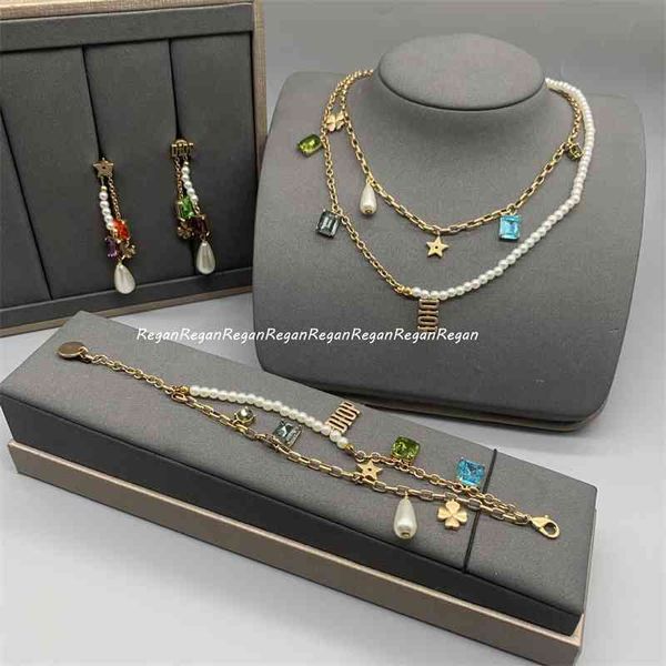 75% off outlet online years letter pearl color five pointed star two layer necklace bracelet long earring set, Black
75% off outlet online years letter pearl color five pointed star two layer necklace bracelet long earring set, Black