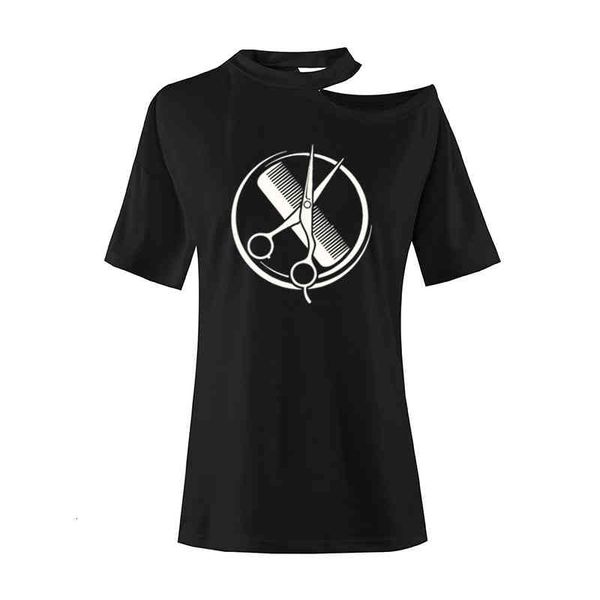 comb scissors barbershop beauty salon print women cotton t shirt summer girl short sleeve o neck loose tee crop top, White
comb scissors barbershop beauty salon print women cotton t shirt summer girl short sleeve o neck loose tee crop top, White