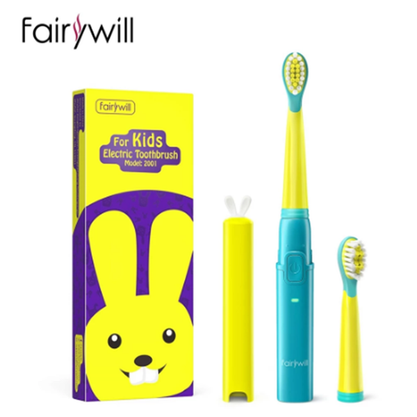 smart electric toothbrush fairywill 2001 kids sonic rechargeable soft tongue cleaner timer 3-12years
smart electric toothbrush fairywill 2001 kids sonic rechargeable soft tongue cleaner timer 3-12years