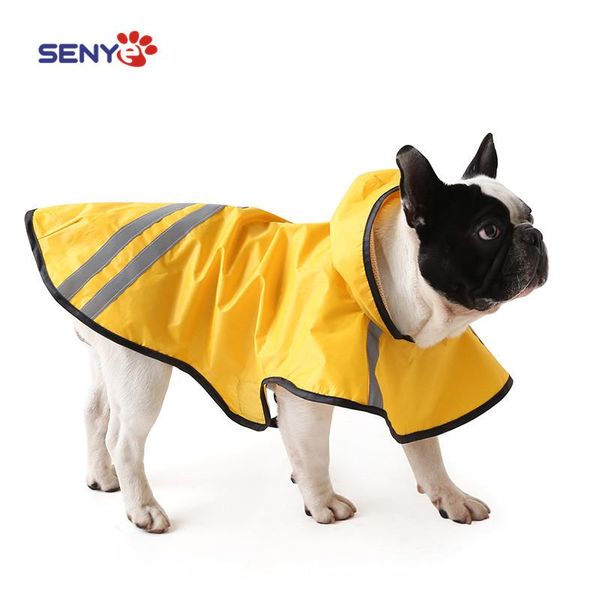 dog apparel waterproof raincoat reflective pet clothes hooded rain jacket for small medium large teddy labrador
dog apparel waterproof raincoat reflective pet clothes hooded rain jacket for small medium large teddy labrador