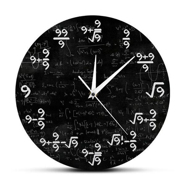 creative mathematical equation solving time number 9 root silent sweep second clock home decoration decore wall clocks
creative mathematical equation solving time number 9 root silent sweep second clock home decoration decore wall clocks