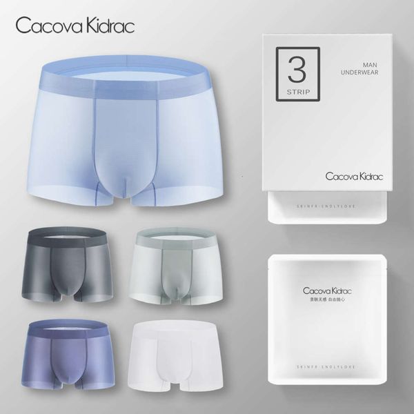 cacova kidrac one piece men's underwear ice silk seamless summer breathable thin boxer fashion brand, Black;white
cacova kidrac one piece men's underwear ice silk seamless summer breathable thin boxer fashion brand, Black;white