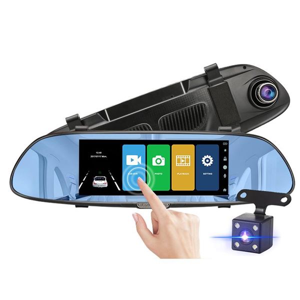 7.0 inch touch dash cam fhd 1080p video recorder dual lens with rear view camera dashcam car dvr dvrs
7.0 inch touch dash cam fhd 1080p video recorder dual lens with rear view camera dashcam car dvr dvrs