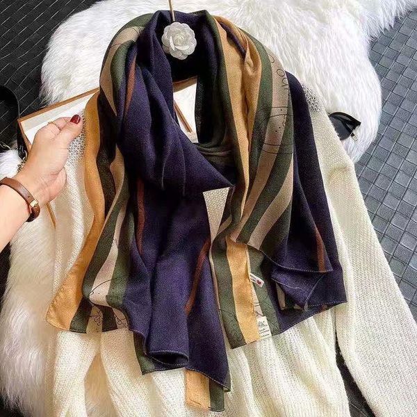 scarves luxury women 2021 brand designer cotton hijab spring fashion stripe foulard bandana long large shawls wraps pashmina, Blue;gray
scarves luxury women 2021 brand designer cotton hijab spring fashion stripe foulard bandana long large shawls wraps pashmina, Blue;gray