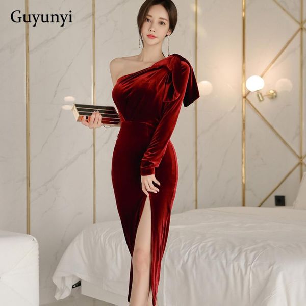 casual dresses red velvet elegant party dress spring 2021 asymmetry diagonal collar single-sided long sleeve high waist tight women's, Black;gray
casual dresses red velvet elegant party dress spring 2021 asymmetry diagonal collar single-sided long sleeve high waist tight women's, Black;gray