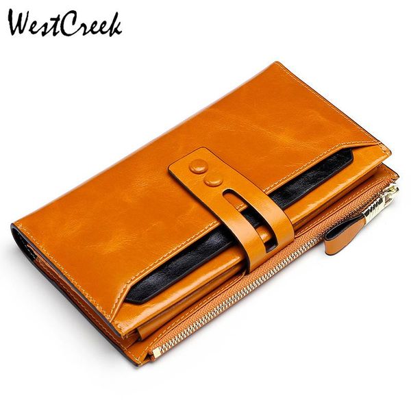 wallets westcreek brand rfid genuine leather women casual hasp long men zipper with detachable holder, Red;black
wallets westcreek brand rfid genuine leather women casual hasp long men zipper with detachable holder, Red;black