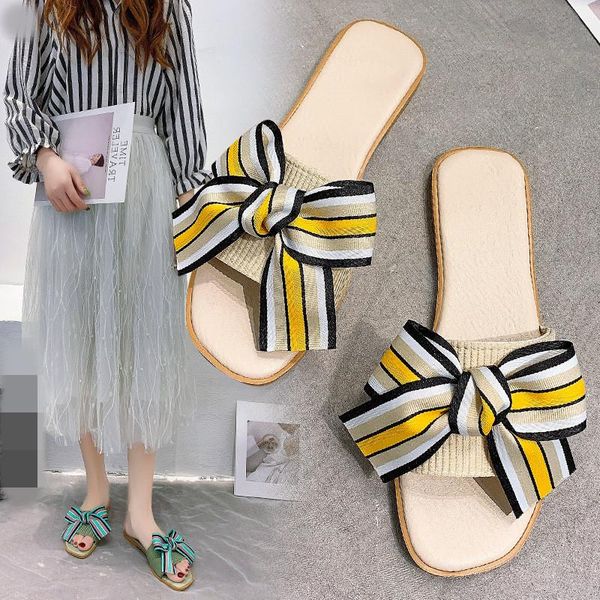 slippers low shoes ladies' luxury slides big size butterfly-knot slipers women designer summer flat 2021 fashion cotton fabric r, Black
slippers low shoes ladies' luxury slides big size butterfly-knot slipers women designer summer flat 2021 fashion cotton fabric r, Black
