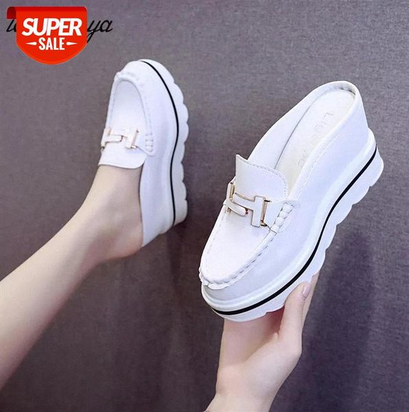 2021 slides platform wedge slippers loafersheight increasing shoes women moccasin mules wedges sandals for #uo2a, Black
2021 slides platform wedge slippers loafersheight increasing shoes women moccasin mules wedges sandals for #uo2a, Black