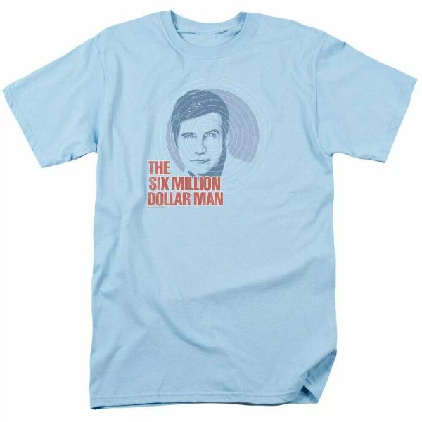 The Six Million Dollar Man I See You T Shirt Mens Licensed Classic Light Blue, White;black
The Six Million Dollar Man I See You T Shirt Mens Licensed Classic Light Blue, White;black