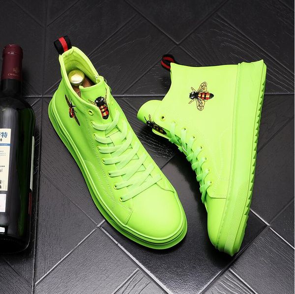 2021 new fashion good quality men's embroidery lace up thick bottom flats shoes male high sneakers loafers chaussure homme, Black
2021 new fashion good quality men's embroidery lace up thick bottom flats shoes male high sneakers loafers chaussure homme, Black