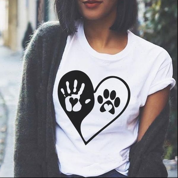 summer fashion love dog paw women t shirts print plus size short sleeved white tee cute harajuku casual streetwear
summer fashion love dog paw women t shirts print plus size short sleeved white tee cute harajuku casual streetwear