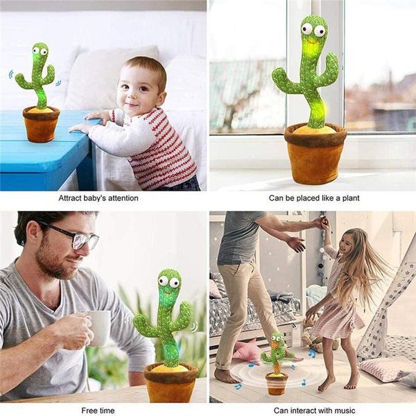 decorative objects & figurines dancing cactus toy electronic shake taking funny potted wiggling ornament gift for kids room decor
decorative objects & figurines dancing cactus toy electronic shake taking funny potted wiggling ornament gift for kids room decor