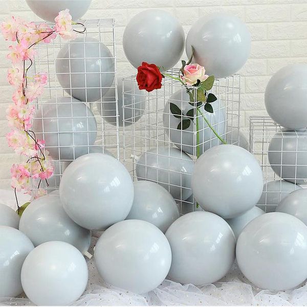 party decoration 10-50pcs grey macaron latex balloons wedding matte gray balloon baby shower birthday supplies baloons
party decoration 10-50pcs grey macaron latex balloons wedding matte gray balloon baby shower birthday supplies baloons