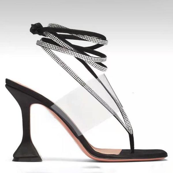 sandals women crystal heel summer high heels rhinestone strap lace up shoes ladies party wedding size 41 vbui, Black
sandals women crystal heel summer high heels rhinestone strap lace up shoes ladies party wedding size 41 vbui, Black