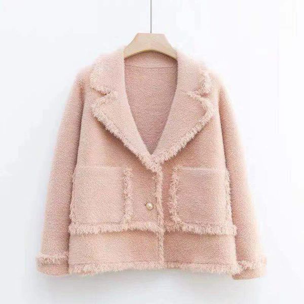 women winter imitation watervelvet thickening jacket notch collar pocket tassel blue white pink gray khaki green c0261 210514, Black;brown
women winter imitation watervelvet thickening jacket notch collar pocket tassel blue white pink gray khaki green c0261 210514, Black;brown