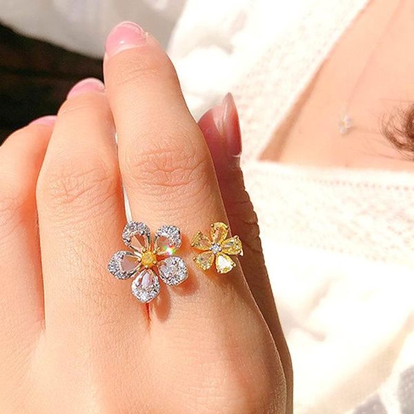 colorful zircon big and small flower rings for women 2021 delicate fashion jewelry ring adjustable bijoux gifts cluster, Golden;silver
colorful zircon big and small flower rings for women 2021 delicate fashion jewelry ring adjustable bijoux gifts cluster, Golden;silver