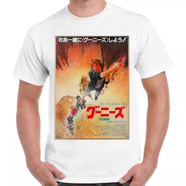 the goonies japan poster 80s adventure action film cool gift retro t shirt 2342, White;black
the goonies japan poster 80s adventure action film cool gift retro t shirt 2342, White;black