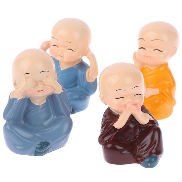 interior decorations 4pcs/lot cute resin crafts gift lovely little monk sculptures monks buddha statues creative dolls table car decoration
interior decorations 4pcs/lot cute resin crafts gift lovely little monk sculptures monks buddha statues creative dolls table car decoration