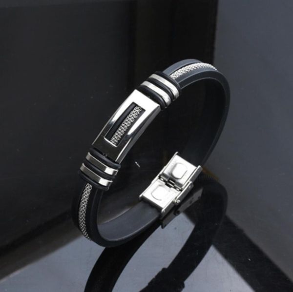 tennis classic fashion hand woven leather titanium steel bracelet men's glamour hip hop jewelry gift, Golden;silver
tennis classic fashion hand woven leather titanium steel bracelet men's glamour hip hop jewelry gift, Golden;silver