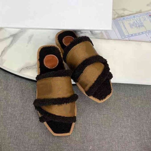 comfortable designer simple plush slippers flat wearproof non-slip open-toe sandals winter warm women cotton shoes luxury, Black
comfortable designer simple plush slippers flat wearproof non-slip open-toe sandals winter warm women cotton shoes luxury, Black