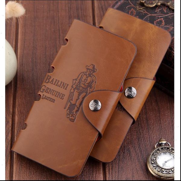 quality vintage brand mens wallet hunter hasp man purse fashion long for male card holder, Red;black
quality vintage brand mens wallet hunter hasp man purse fashion long for male card holder, Red;black
