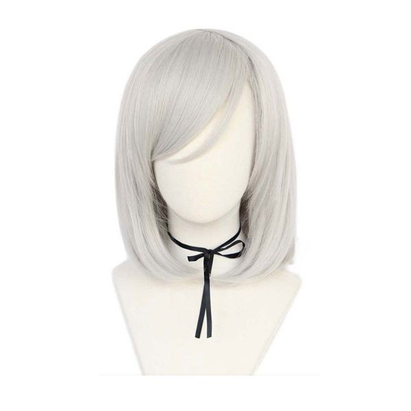 anime akudama drive short silver cosplay heat resistant synthetic hair halloween party wig+ hairnet, Black
anime akudama drive short silver cosplay heat resistant synthetic hair halloween party wig+ hairnet, Black